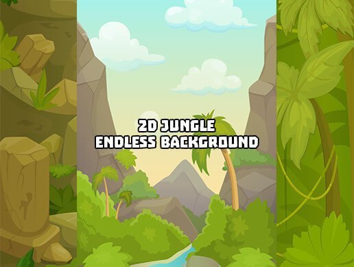 2D Jungle Background for free (unityassets4free)