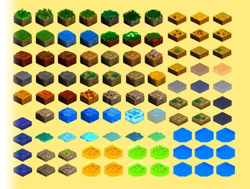 You are currently viewing 2D Isometric Tiles 2