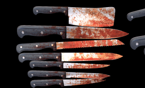 Bloody Knife Pack for free (unityassets4free)