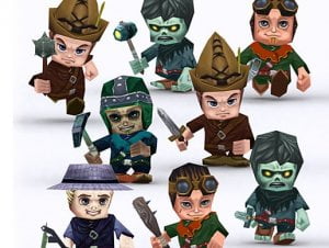 Chibi Villagers for free (unityassets4free)