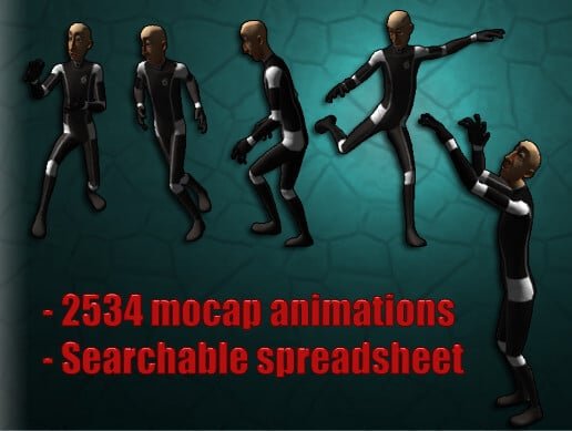You are currently viewing Huge FBX Mocap Library part 2
