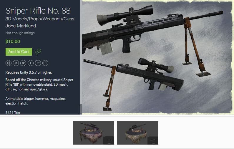 Read more about the article Sniper Rifle No. 88