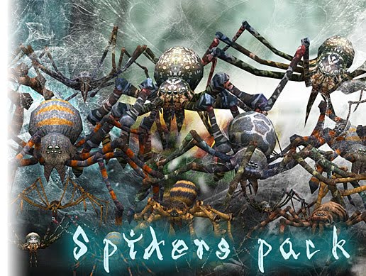 Spiders pack for free (unityassets4free)