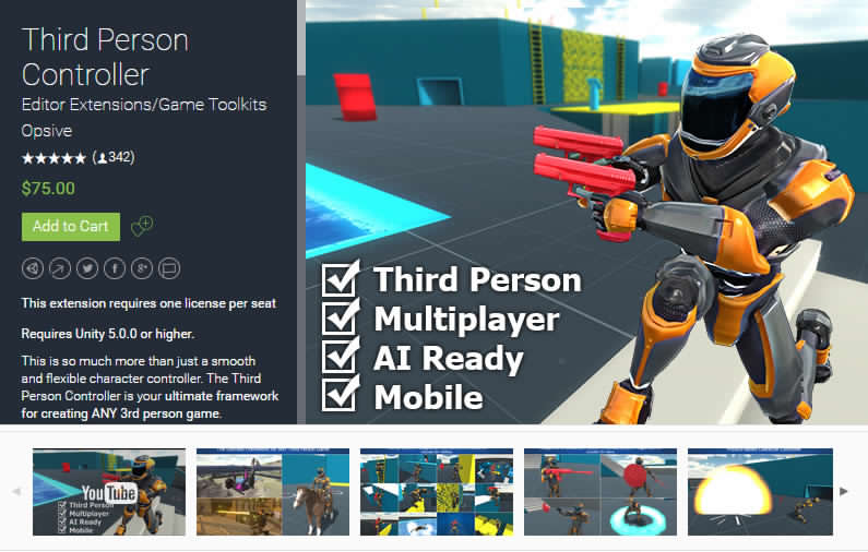 hose experience Carelessness Third Person Controller - Unity Asset Free - Free Download