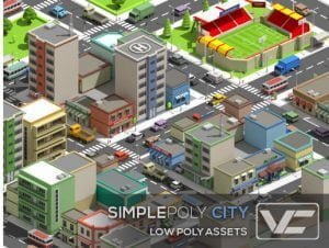 Read more about the article SimplePoly City – Low Poly Assets