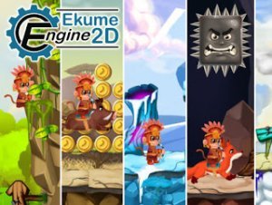Read more about the article Ekume Engine 2D + Complete Platformer Game