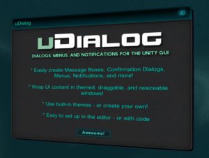 You are currently viewing uDialog