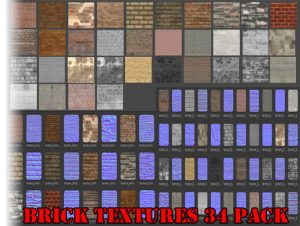 You are currently viewing Brick Textures 34 Pack