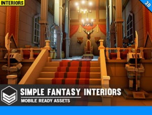 Read more about the article Simple Fantasy Interiors Cartoon Assets