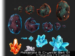 Read more about the article Asteroid & Crystal Set 1