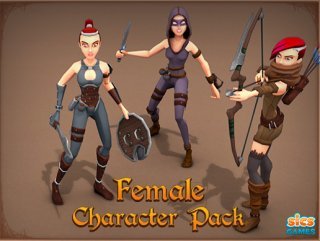 You are currently viewing Female Character Pack