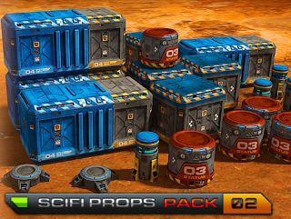You are currently viewing SciFi Base – Props Pack 02