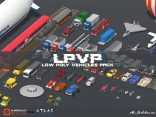You are currently viewing LPVP – Low Polygon Vehicles Pack