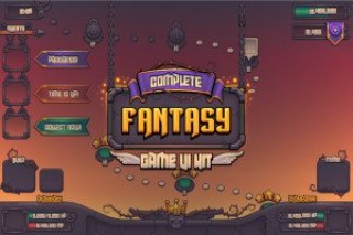 You are currently viewing Complete Fantasy Game UI kit