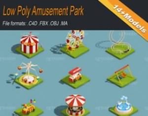 Read more about the article Low Poly Amusement Park
