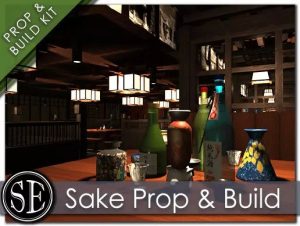 Read more about the article Sake Glassware Prop Pack and Modular Build Kit