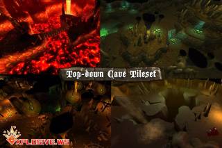 You are currently viewing Top-Down Cave Tileset