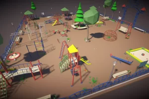 Read more about the article Playground Low Poly