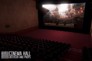 You are currently viewing Cinema hall – interior and props