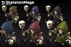 Read more about the article Poly HP – SkeletonMage