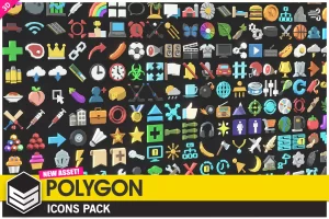 Read more about the article POLYGON Icons Pack – Low Poly 3D Art by Synty