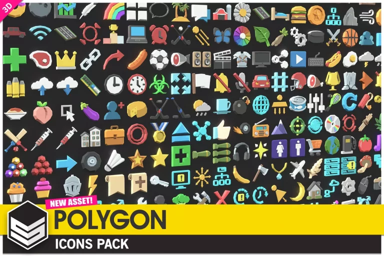 polygon-icons-pack-low-poly-3d-art-by-synty