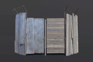 Read more about the article Post Apocalyptic Fence PBR