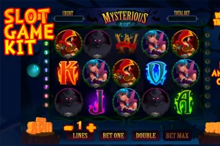 Read more about the article Mysterious night slot game assets