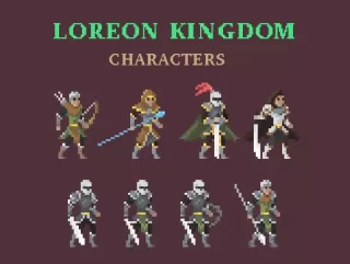 Read more about the article Loreon Kingdom Pixel Art Character Asset