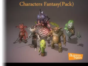 Read more about the article Fantasy Characters (Pack)
