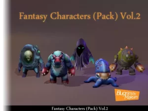 Read more about the article Fantasy Characters (Pack) Vol.2