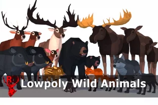 Read more about the article LowPoly Wild Animals