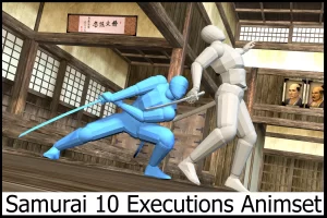 Read more about the article Samurai 10 Executions Animset