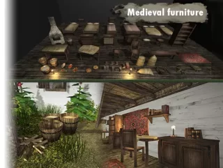 You are currently viewing Medieval Furniture and Props