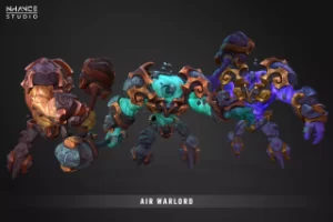 Read more about the article Stylized Fantasy Air Warlord