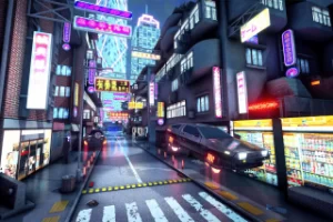 Read more about the article CyberPunk City. VR and Mobile
