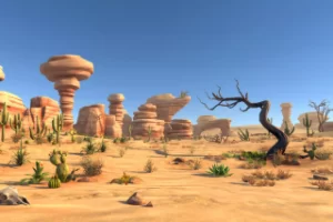 Read more about the article Stylized Desert Nature