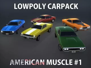You are currently viewing Lowpoly Carpack : American Muscle
