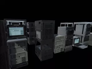 You are currently viewing Server rack / computer servers