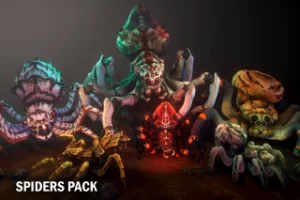 Read more about the article Spiders pack 1