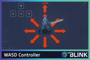 Read more about the article Top-Down WASD Character Controller – ARPG / RPG / MMORPG / RPG Builder