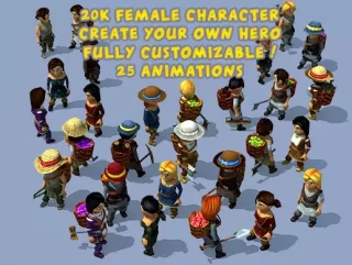 You are currently viewing 20k Animated Fantasy Female Characters