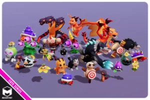 Read more about the article Monsters Ultimate Pack 02 Cute Series
