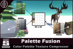 Read more about the article Palette Fusion (Texture Color Palette Optimizer & Compressor)