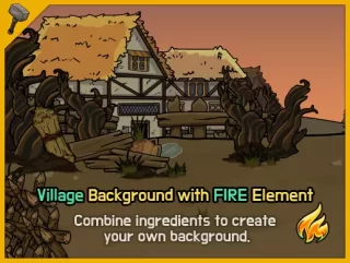 Read more about the article [Fire] Fantasy 2D Background : Village