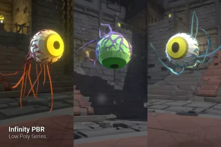 You are currently viewing Low Poly Character – Flying Eye – Fantasy RPG
