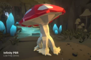 Read more about the article Low Poly Character – Mushroom Monster – Fantasy RPG