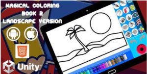 Read more about the article Magical Coloring Book 2 – Landscape Version | Unity Project For Android and iOS And WebGL