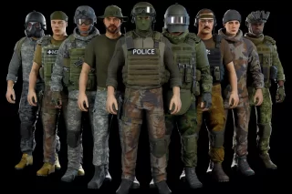 You are currently viewing Modular military character 2