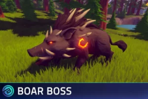 Read more about the article Stylized Boar Boss – RPG Forest Animal